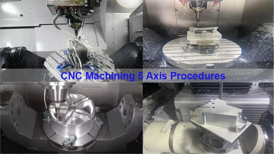 Car Parts Aluminum 7075/6061-T6/5083/2017/ ISO9001 Control Quality CNC Machining/5 Axis Machines for High Precision Parts/ New Energy Parts